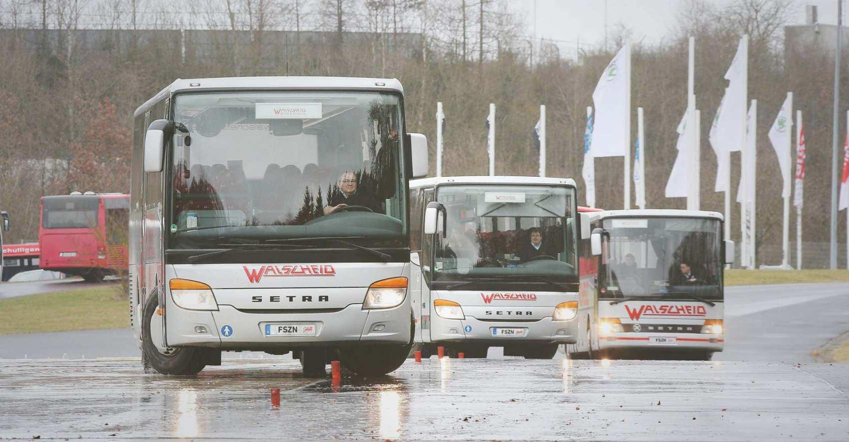 Bus Intensivtraining auf dem Nürburgring