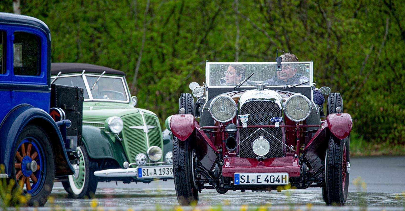 Belmot Oldtimertraining beim Fahrsicherheitstraining Nürburgring