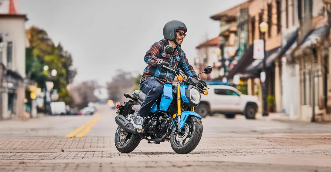 Honda MSX125 Grom Blau